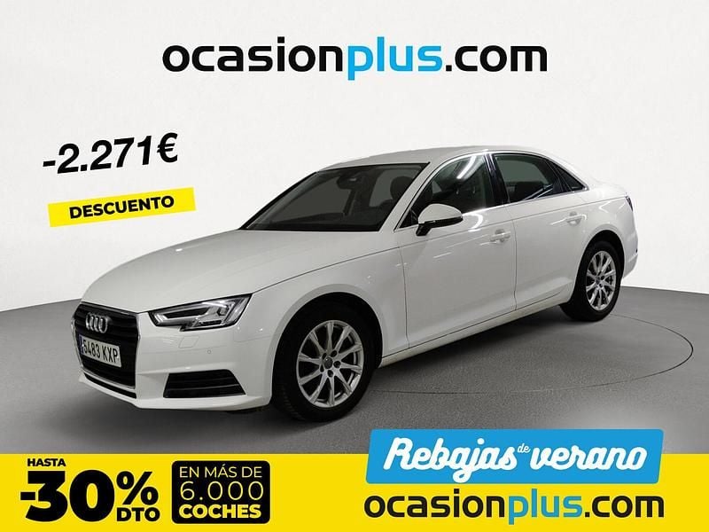 Blanco Usado 2019 Audi A4 Advanced Plus Berlina | 24.990 € (Precio justo) - Imagen 1/4