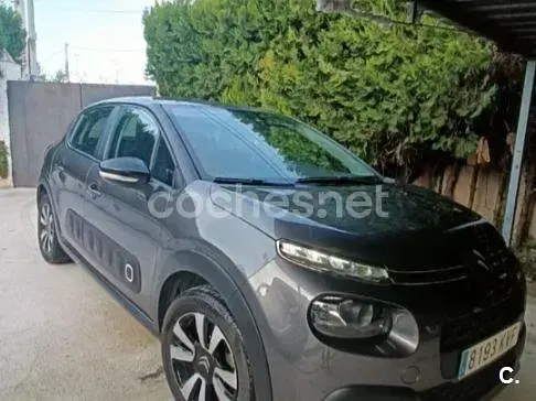 Usado Citroën C3 Feel 82 CV (60 kW) 2019 Gris / plata Utilitario