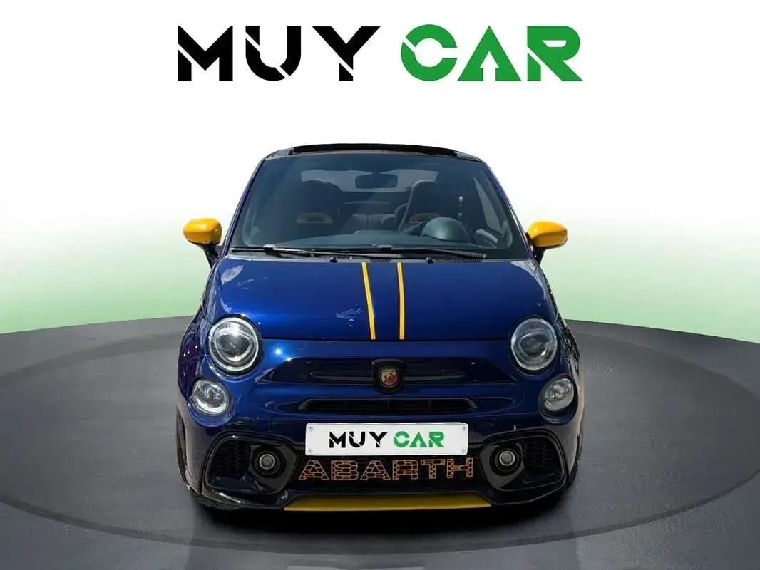 Usado Abarth 595 145 CV (106 kW) 2018 Azul Utilitario