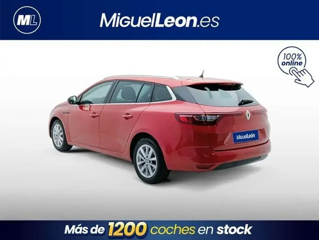 Usado Renault Mégane 132 CV (97 kW) 2019 Rojo Utilitario
