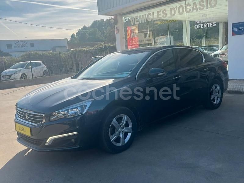 Usado Peugeot 508 Access 120 CV (88 kW) 2015 Verde Berlina