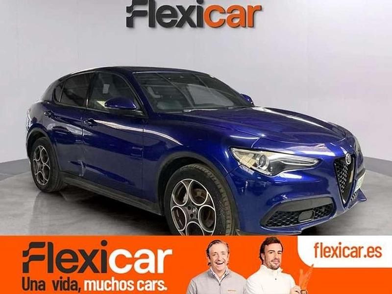 Azul Usado 2022 Alfa Romeo Stelvio Sprint SUV | 29.390 € (Buen precio) - Imagen 1/4