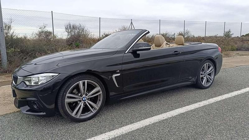 Usado BMW 420 190 CV (139 kW) 2015 Negro Descapotable