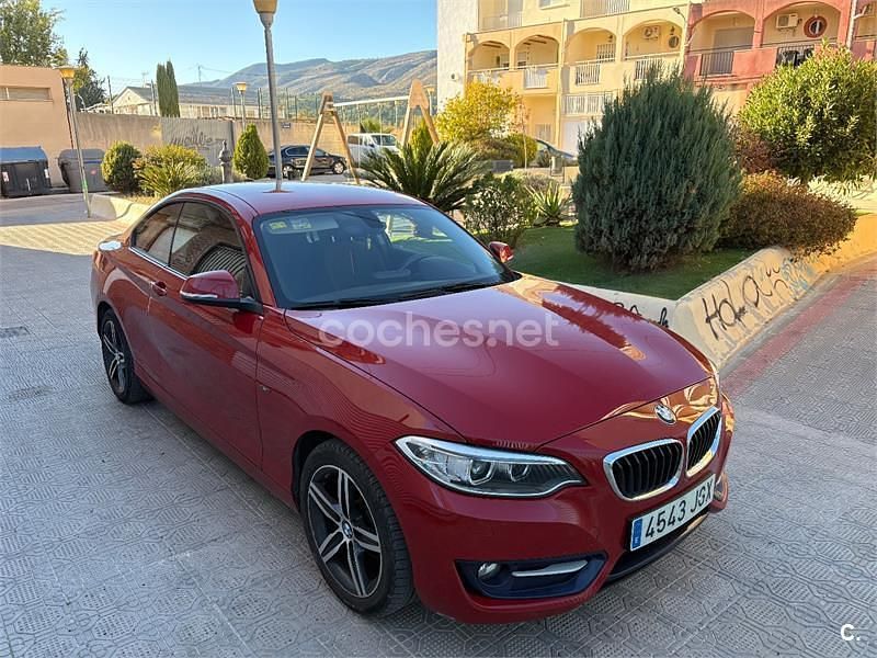 Rojo Usado 2015 BMW 218 M Sport Coupe | 15.000 € (Buen precio) - Imagen 1/4