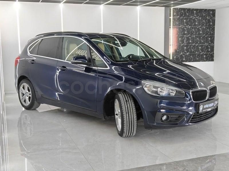 Usado BMW 216 Active Tourer 116 HP (85 kW) 2016 Azul Monovolume