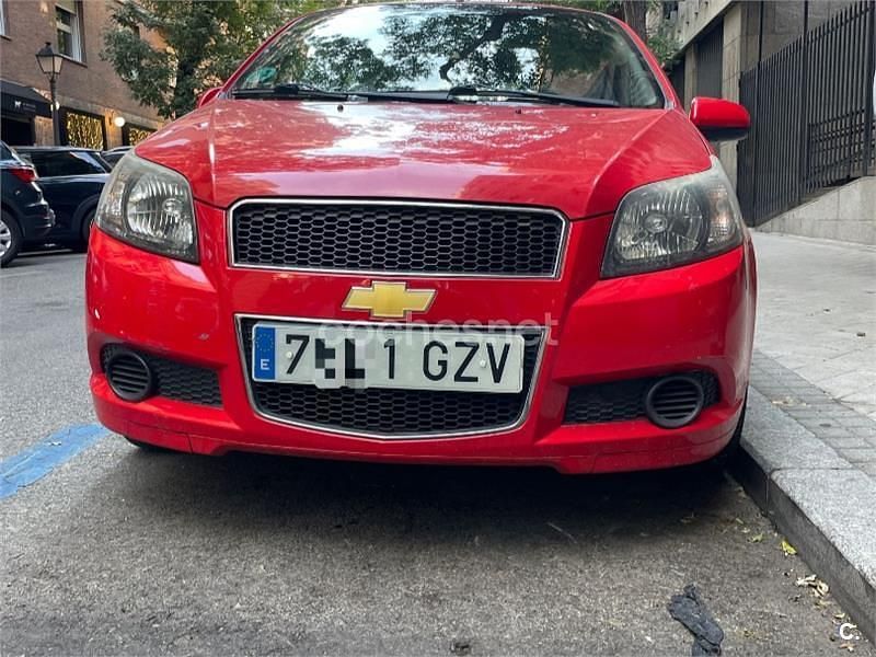 Rojo Usado 2010 Chevrolet Aveo LS Berlina | 3500 € (Precio justo) - Imagen 1/4