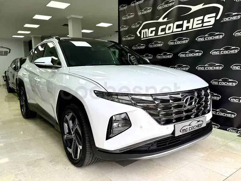 Usado Hyundai Tucson 150 CV (110 kW) 2024 Blanco SUV