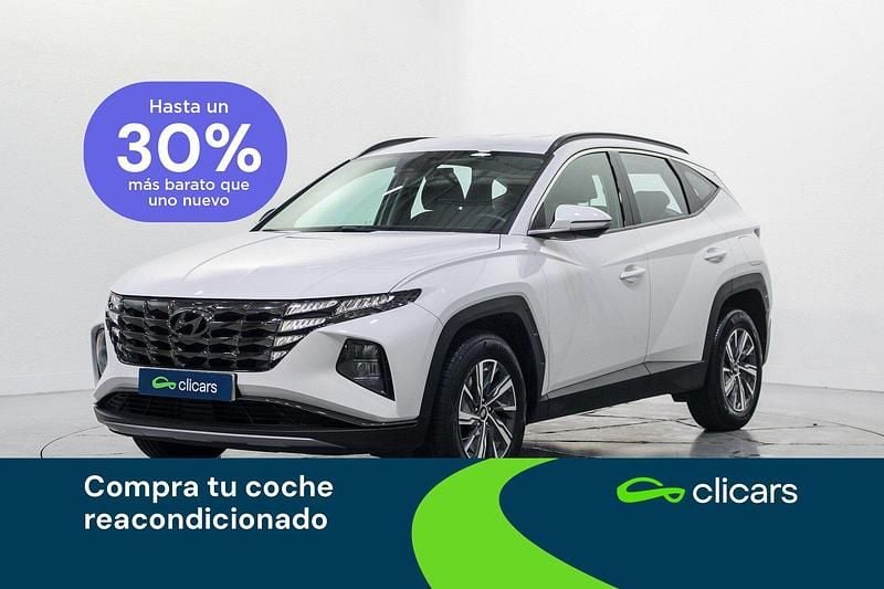 Blanco Usado 2021 Hyundai Tucson SUV | 22.690 € (Precio justo) - Imagen 1/4