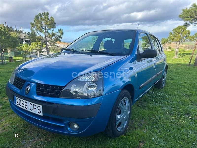 Azul Usado 2004 Renault Clio II Authentique Berlina | 2999 € (Precio justo) - Imagen 1/4