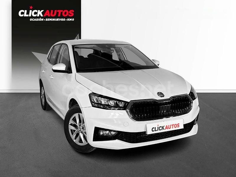 Usado Skoda Fabia Ambition 95 CV (69 kW) 2024 Blanco Utilitario