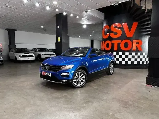 Usado VW T-Roc Style 151 CV (111 kW) 2021 Azul SUV