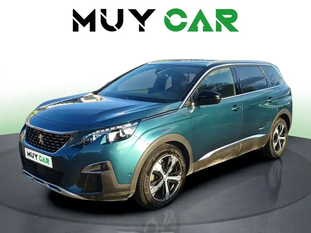 Usado Peugeot 5008 GT 181 CV (133 kW) 2020 Verde SUV