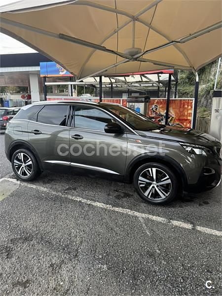 Usado Peugeot 3008 Allure 150 CV (110 kW) 2016 Verde Berlina