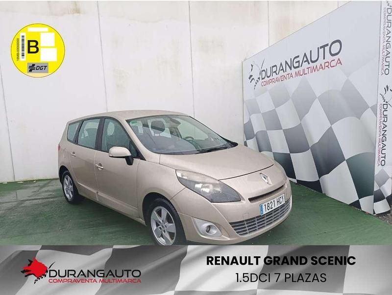 Usado Renault Grand Scénic III Dynamique 110 CV (80 kW) 2011 Gris / plata Monovolumen