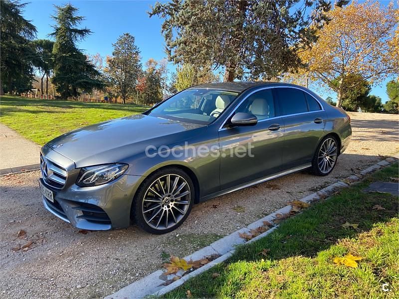 Gris / plata Usado 2018 Mercedes E350 Berlina | 33.000 € (Un poco caro) - Imagen 1/4