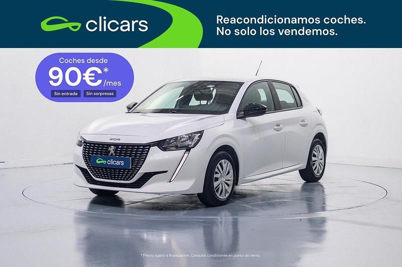 Usado Peugeot 208 Active 100 CV (73 kW) 2022 Blanco Utilitario