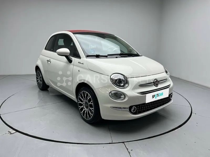 Usado Fiat 500 Dolcevita 70 CV (51 kW) 2021 Blanco Descapotable