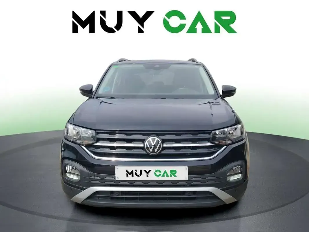 Usado VW T-Cross Advance 110 CV (80 kW) 2022 Negro SUV
