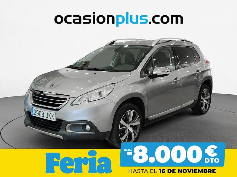 Gris Usado 2015 Peugeot 2008 Allure SUV | 9590 € (Precio justo) - Imagen 1/4