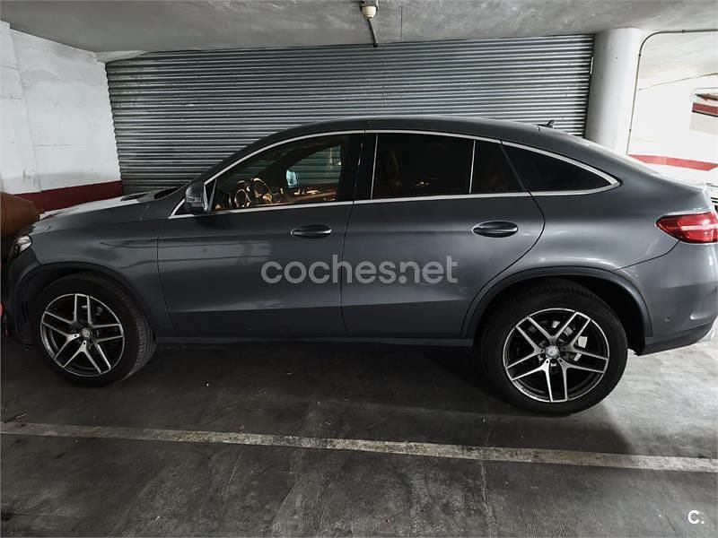 Usado Mercedes GLE350 258 CV (189 kW) 2016 Gris / plata Coupe