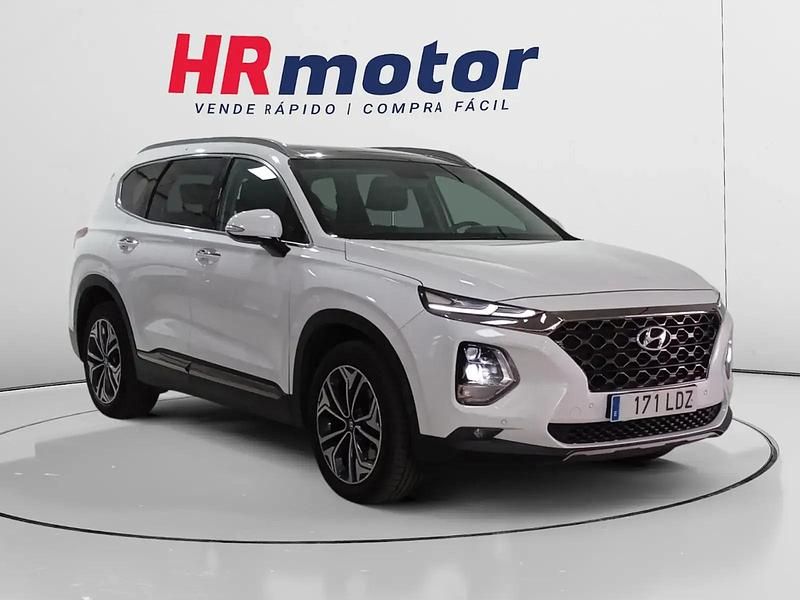 Blanco Usado 2020 Hyundai Santa Fe SUV | 30.490 € (Precio justo) - Imagen 1/4