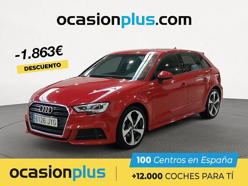 Rojo Usado 2017 Audi A3 S-Line | 20.500 € (Caro) - Imagen 1/4