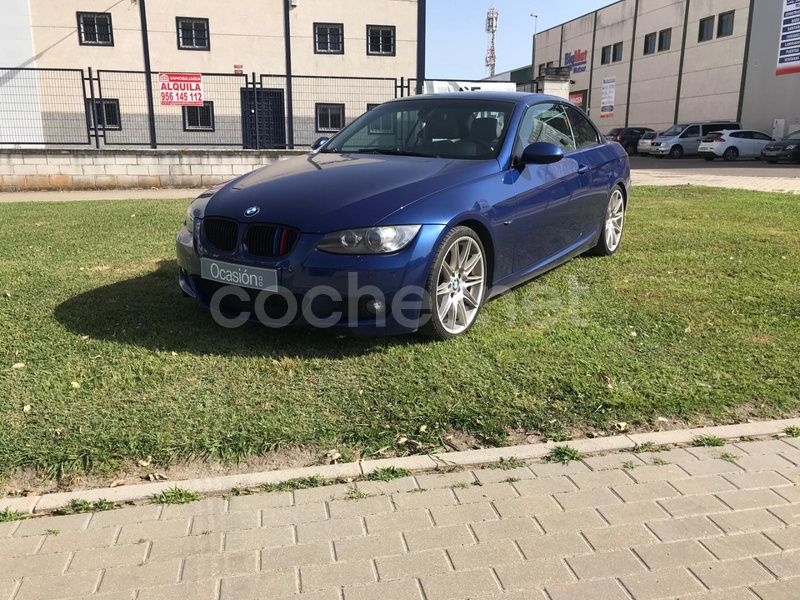 Azul Usado 2009 BMW 320 Cabriolet Descapotable | 12.500 € (Precio justo) - Imagen 1/4