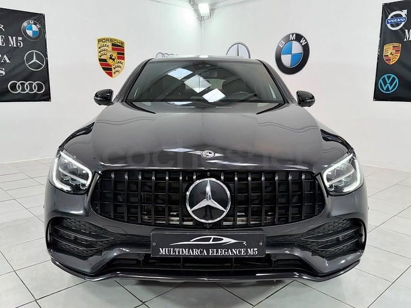 Usado Mercedes GLC300e 320 CV (235 kW) 2022 Gris / plata Coupe