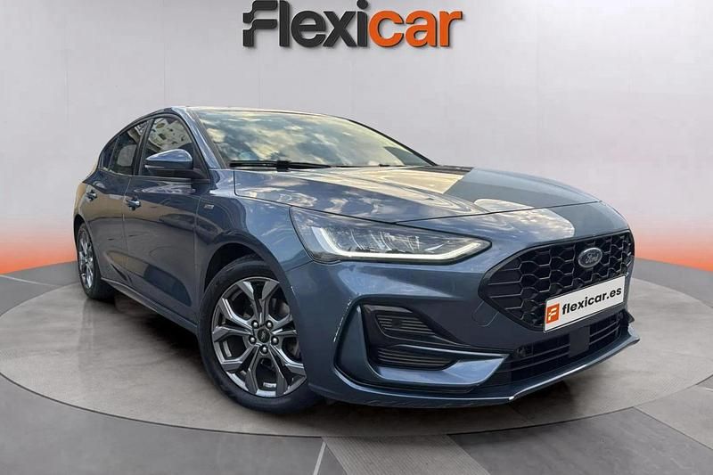 Azul Usado 2023 Ford Focus ST-Line Berlina | 16.790 € (Precio justo) - Imagen 1/4