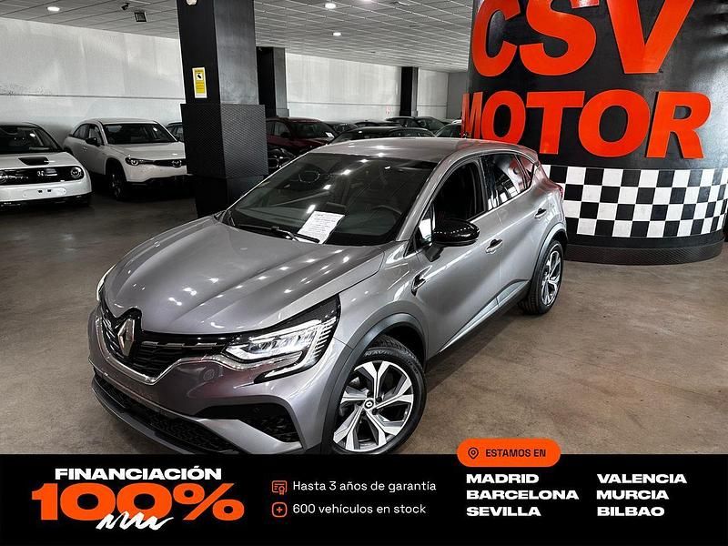 Gris Usado 2022 Renault Captur Intens SUV | 17.950 € (Precio justo) - Imagen 1/4