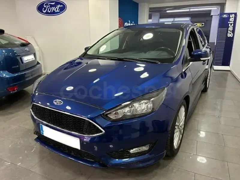 Usado Ford Focus Sport 125 CV (91 kW) 2016 Azul Berlina