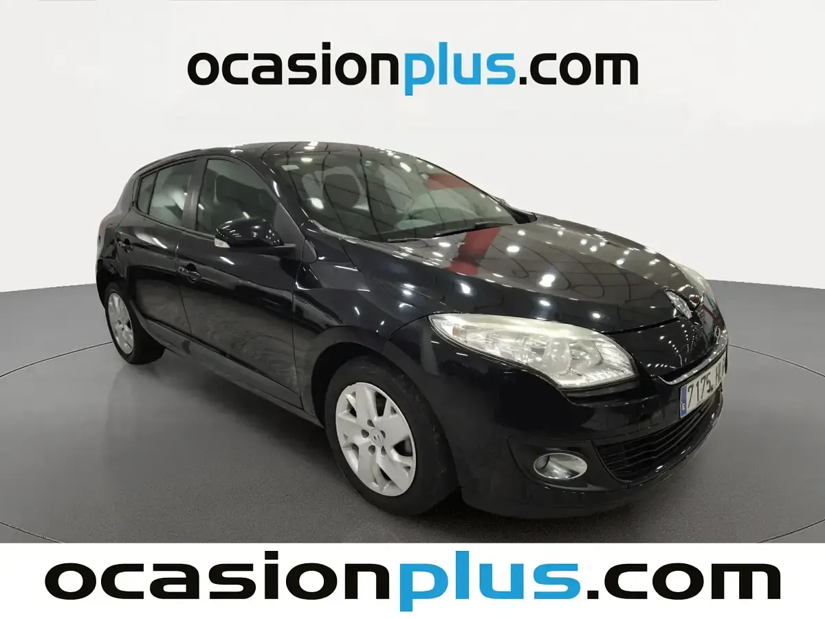 Usado Renault Mégane III Expression 110 CV (80 kW) 2012 Negro Utilitario