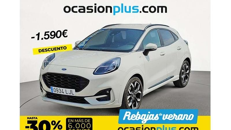 Blanco Usado 2020 Ford Puma ST-Line X SUV | 15.910 € (Precio justo) - Imagen 1/4