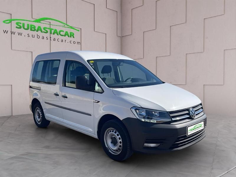 Usado VW Caddy 75 CV (55 kW) 2019 Blanco Monovolumen