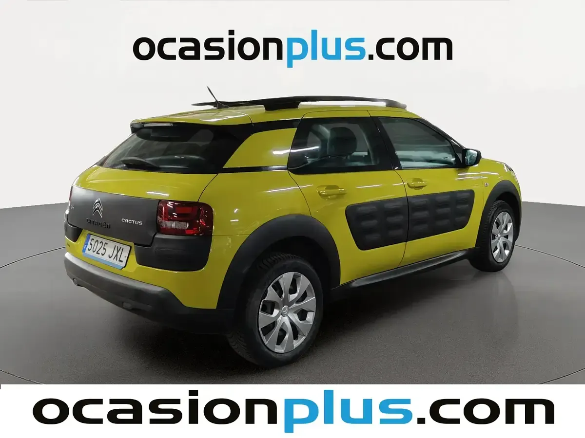 Usado Citroën C4 Feel 110 CV (80 kW) 2017 Amarillo SUV