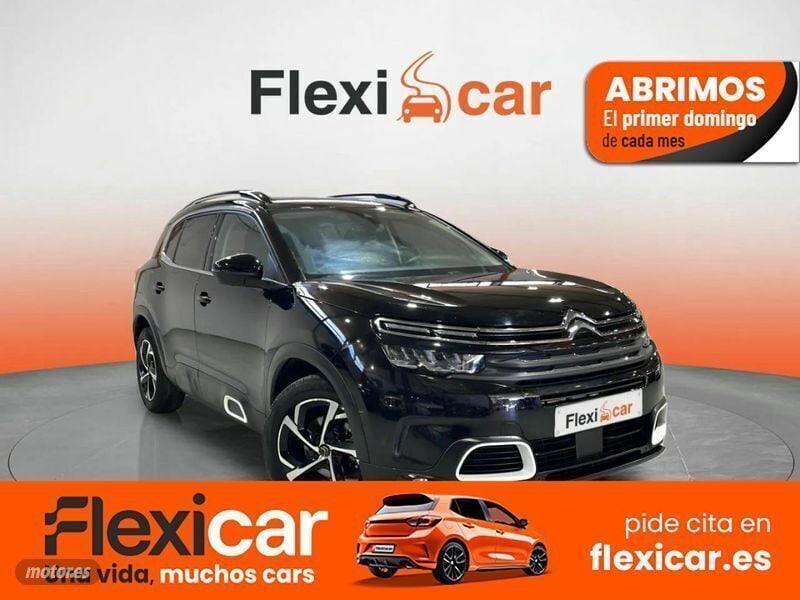 Negro Usado 2021 Citroën C5 Aircross PureTech SUV | 19.590 € (Un poco caro) - Imagen 1/4