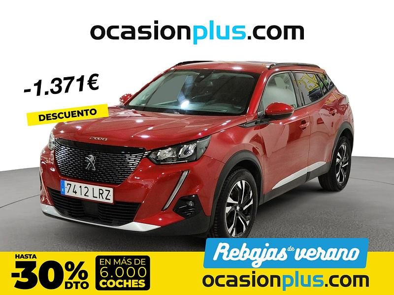 Rojo Usado 2021 Peugeot 2008 Allure SUV | 15.090 € (Precio justo) - Imagen 1/4