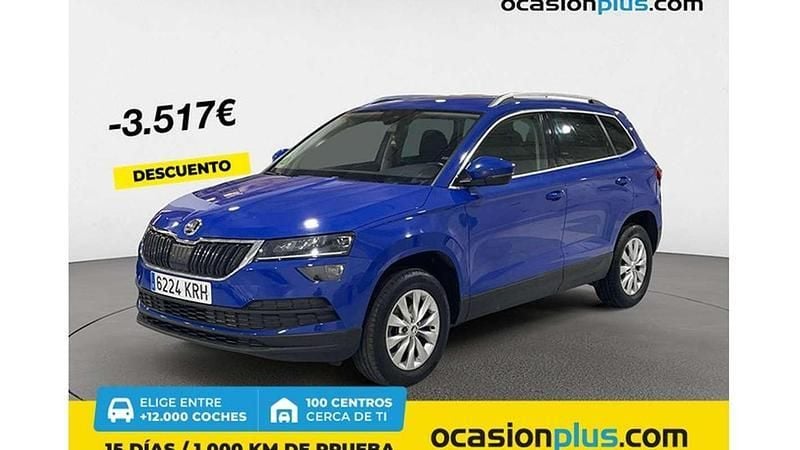 Azul Usado 2018 Skoda Karoq Ambition SUV | 15.864 € (Buen precio) - Imagen 1/4