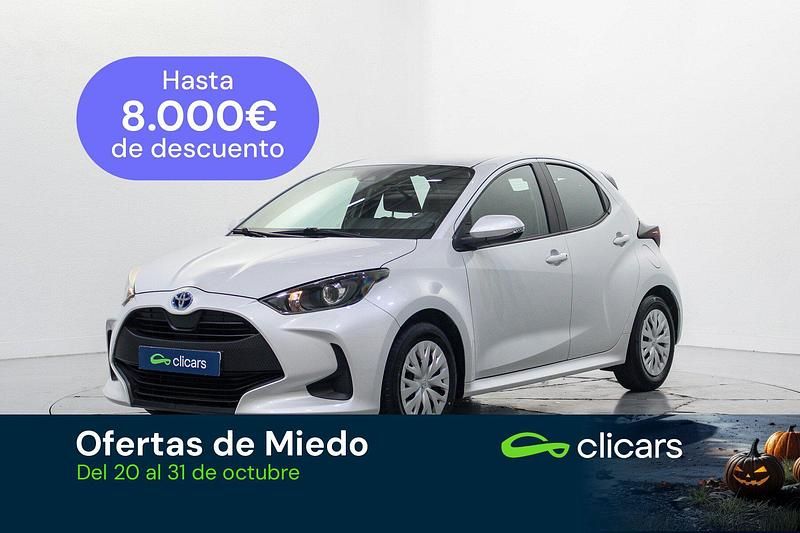 Blanco Usado 2023 Toyota Yaris Hybrid Active Berlina | 18.490 € (Buen precio) - Imagen 1/4