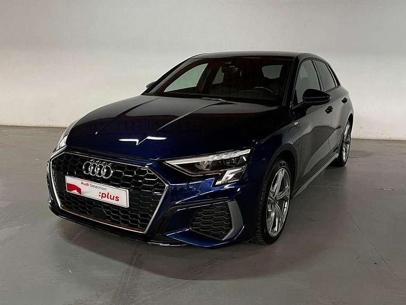 Usado Audi A3 Sportback e-tron S-Line 204 CV (150 kW) 2024 Azul Utilitario