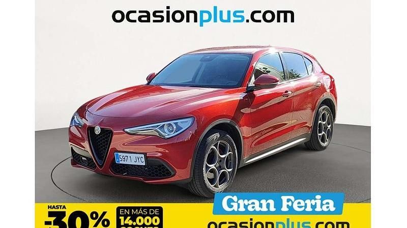 Rojo Usado 2017 Alfa Romeo Stelvio SUV | 25.300 € (Un poco caro) - Imagen 1/4