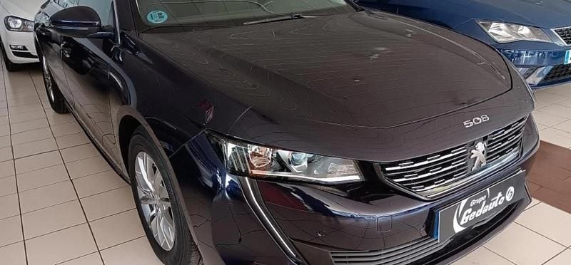 Usado Peugeot 508 Active 131 CV (96 kW) 2021 Azul Berlina