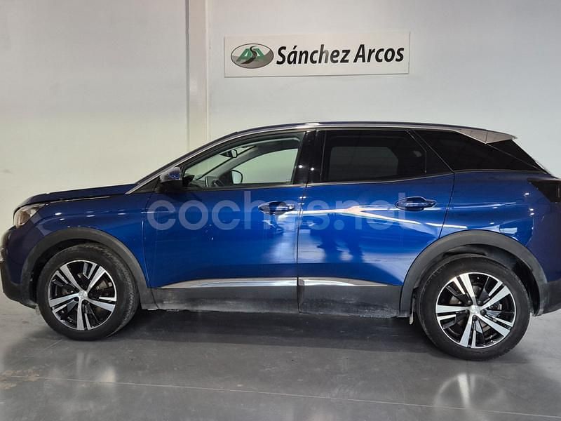 Usado Peugeot 3008 Allure 130 CV (95 kW) 2018 Azul SUV