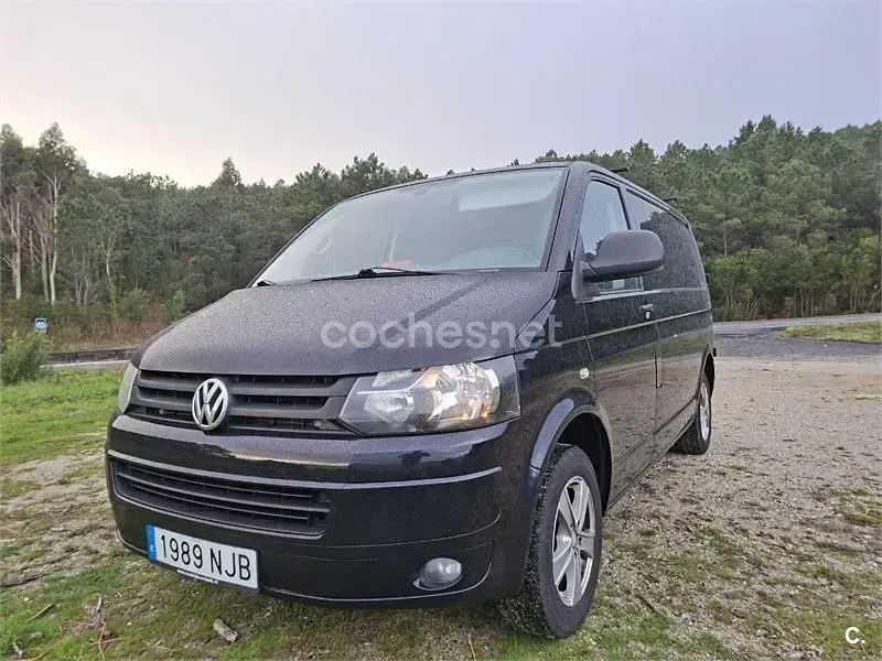 Usado VW Transporter 102 CV (75 kW) 2010 Negro Van