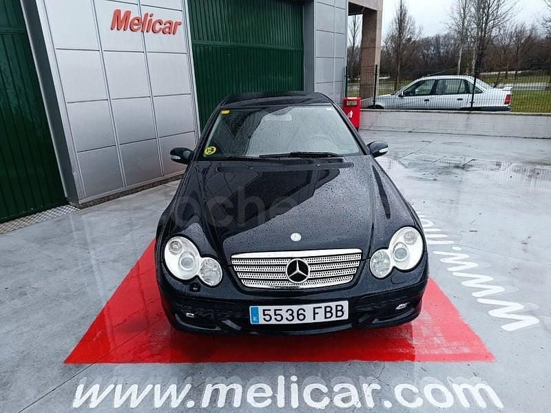Usado Mercedes C200 Sport Edition 122 CV (89 kW) 2006 Azul Berlina