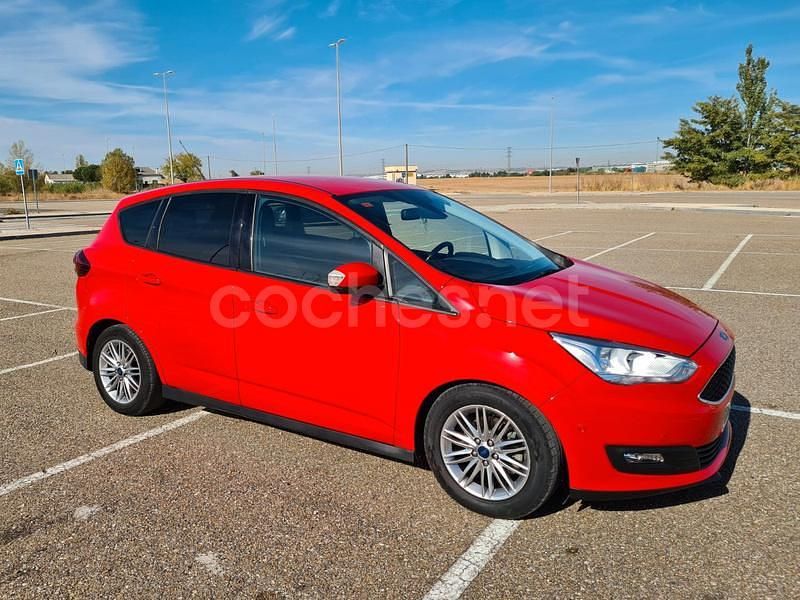 Rojo Usado 2016 Ford C-MAX Titanium Monovolumen | 8300 € (Super precio) - Imagen 1/4