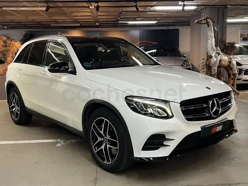 Usado Mercedes GLC250 211 CV (155 kW) 2019 Blanco SUV