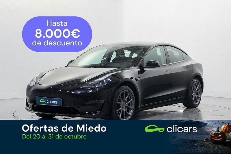 Negro Usado 2023 Tesla Model 3 Berlina | 30.490 € (Precio justo) - Imagen 1/4