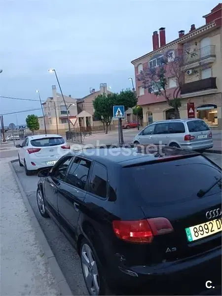 Usado Audi A3 Attraction 150 CV (110 kW) 2013 Negro Berlina