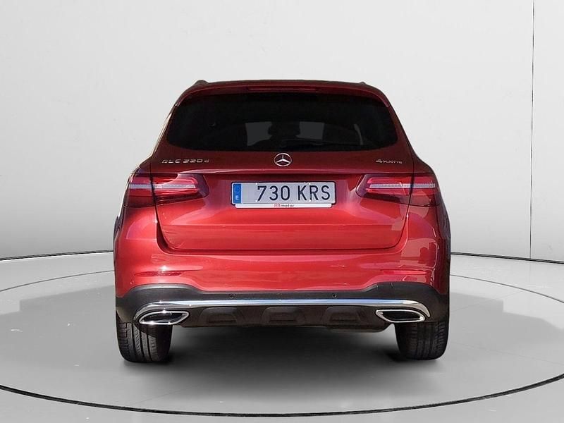 Usado Mercedes GLC220 170 CV (125 kW) 2018 Rojo SUV
